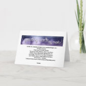 Fantasy Witch 10 Happy Halloween Grußkarte Karte (Rückseite)