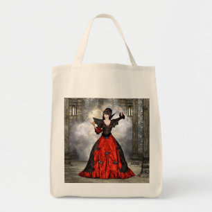 Fantasy Witch - Mittelalterliches Schloss Hallowee Tragetasche