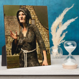 Fantasy Witz - Mittelalterliches Dorfnächtchen Hal Fotoplatte