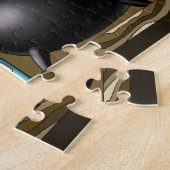 Fantasy Wizard Bücher Dragon Poster Puzzle (Seite)