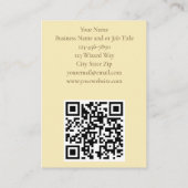 Fantasy Wizard Bücher Dragon Poster Visitenkarte (Rückseite)