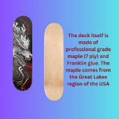 Fantasy Wolf Skateboard