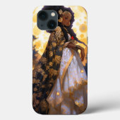 Fantasy Woman African American Art Case-Mate iPhone Hülle (Rückseite)