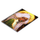 Fantasy Woman African American Art Notizblock (Linke Seite)