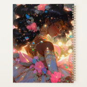 Fantasy Woman African American Art Planer (Rückseite)