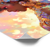 Fantasy Woman African American Art Poster (Ecke)