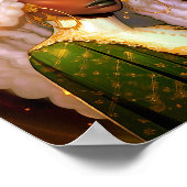 Fantasy Woman African American Art Poster (Ecke)