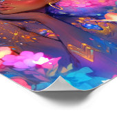 Fantasy Woman African American Art Poster (Ecke)