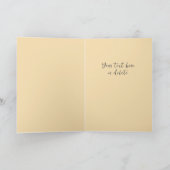 Fantasy Woman Bird Skull Wings Surreal Art Karte (Innenseite)