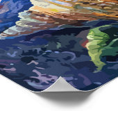 Fantasy Wonderland Art Poster (Ecke)