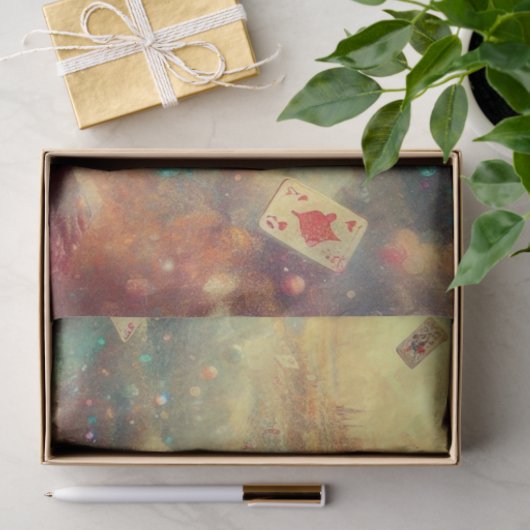 Fantasy Wonderland Castle Journey Decoupage Seidenpapier (Geschenk)