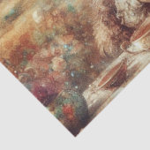 Fantasy Wonderland Hatter Hare Tea Time Decoupage Seidenpapier (Ausschnitt)