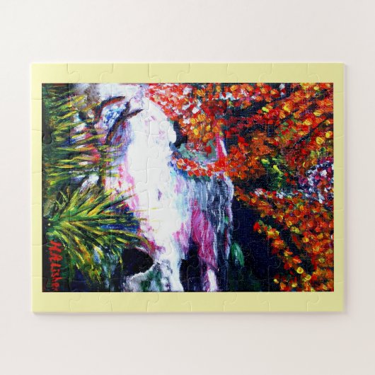 Fantasy Woods Stream Art Puzzle (Horizontal)