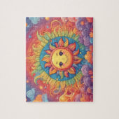 Fantasy World Colorful Sun Puzzle (Vertikal)