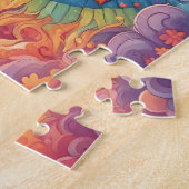 Fantasy World Colorful Sun Puzzle (Seite)