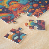 Fantasy World Colorful Sun Puzzle (Seite)