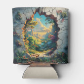 Fantasy World durch ein Cracks Wall Design Dosenkühler (Rückseite)