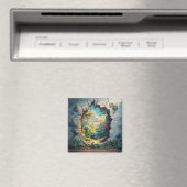 Fantasy World durch ein Cracks Wall Design Magnet (In Situ (Geschirrspüler))