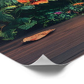 Fantasy World durch ein Cracks Wall Design Poster (Ecke)