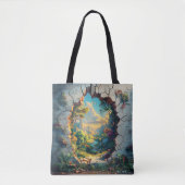 Fantasy World durch ein Cracks Wall Design Tasche (Vorderseite)