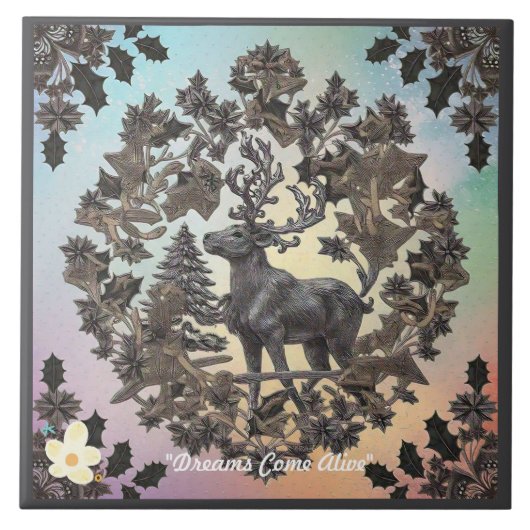 "Fantasy World" Fliese (Vorderseite)