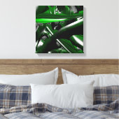 Fantasy World Malachit und Abstrakte Kunst des Fra Leinwanddruck (Insitu (Schlafzimmer))