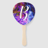 Fantasy World Monogram Fächer (Vorderseite)