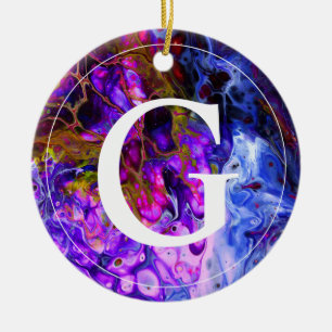 Fantasy World Monogram Keramik Ornament