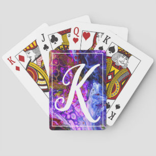 Fantasy World Monogram Spielkarten