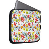 Fantasy World on Lined Note Paper Laptopschutzhülle (Vorne Rechts)