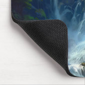 Fantasy World Waterfall Mousepad (Ecke)