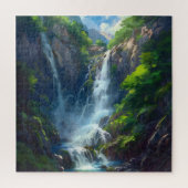 Fantasy World Waterfall Puzzle (Vertikal)