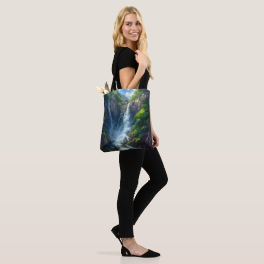 Fantasy World Waterfall Tasche (Am Model)