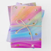 Fantasy Wrapping Paper Set (3) Geschenkpapier Set (Beispiel)