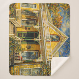 Fantasy Yellow Victorian House Sherpadecke