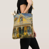 Fantasy Yellow Victorian House Tasche (Von Nahem)