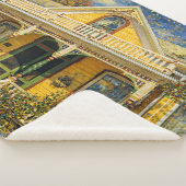 Fantasy Yellow viktorianisches Haus Sherpadecke (3/4)