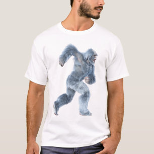 Fantasy-Yeti-Laufend T-Shirt