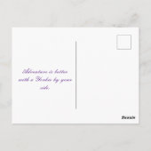 Fantasy Yorkshire Terrier Surreal Dog Art Postkarte (Rückseite)