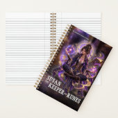 Fantasy-Zauberer-Runen-Abenteuer-Notizbuch Notizblock (Innen)