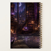 Fantasy-Zauberer-Runen-Abenteuer-Notizbuch Notizblock (Rückseite)