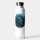 Fantasy Zodiac Symbol Bull Celestial Taurus Trinkflasche (Links)