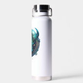 Fantasy Zodiac Symbol Bull Celestial Taurus Trinkflasche (Rückseite)