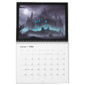Fantasy-Zuhause Kalender (Jan 2026)