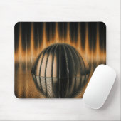 Fantasybild Bronze-Halbkuppel auf reflektierender  Mousepad (Mit Mouse)