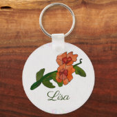 Fantasyblume, personalisiert schlüsselanhänger (Vorderseite)