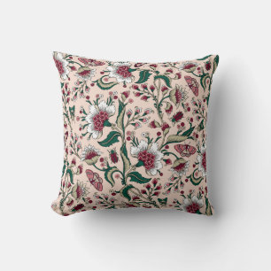 Fantasyblumen, Paisley, Wohndekoration. Kissen