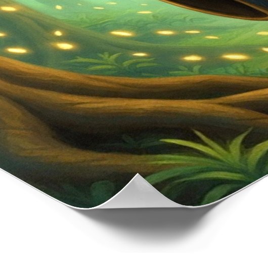 FantasyFrogWizard Poster (Ecke)