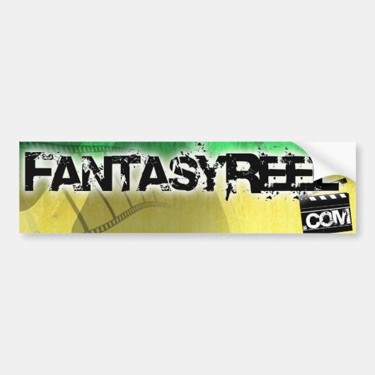 FantasyReel.com-Autoaufkleber Autoaufkleber (Vorne)