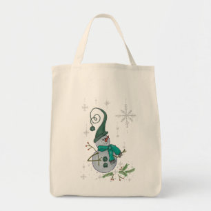 Fantasyschneemann Tragetasche